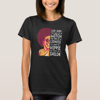 Leo Queen For Women Astrology Zodiac Girls Leo Tシャツ