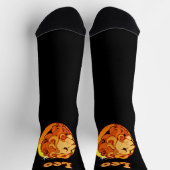 Leo sign ソックス (上部)