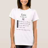 Leo - To-Doリスト Tシャツ (正面)
