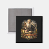 Leo Tolstoy マグネット (正面/裏面)
