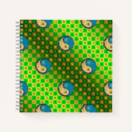 Leo & Water Goat ノートブック (正面)