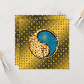 Leo & Water Horse カード (正面/裏面インサイチュ)