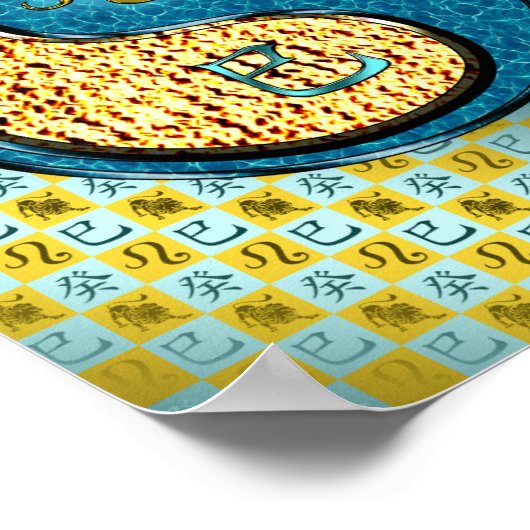 Leo & Water Snake ポスター (角)