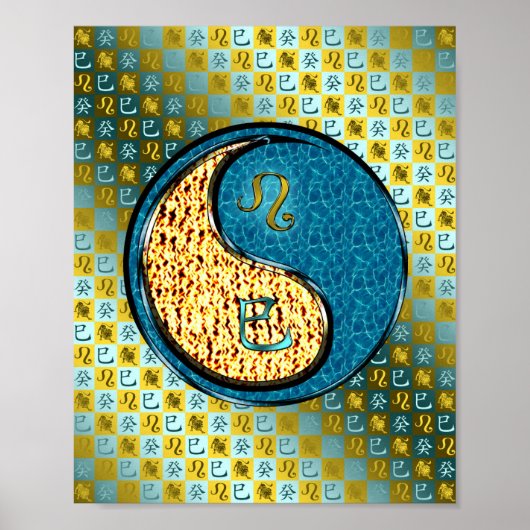 Leo & Water Snake ポスター (正面)