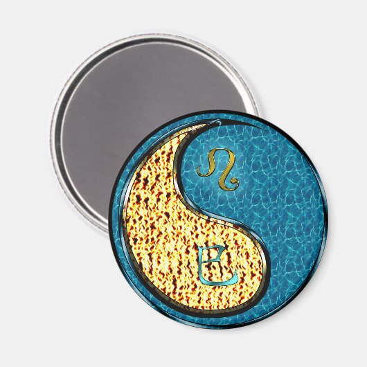 Leo & Water Snake マグネット (正面/裏面)