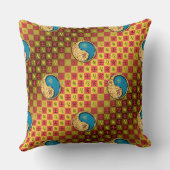 Leo & Water Tiger クッション (裏面)