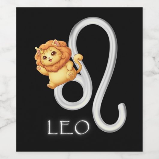 Leo Wine Label ワインラベル (シングルラベル)