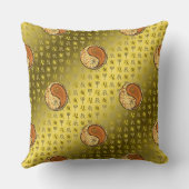 Leo & Wood Dragon クッション (裏面)