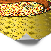 Leo & Wood Dragon ポスター (角)