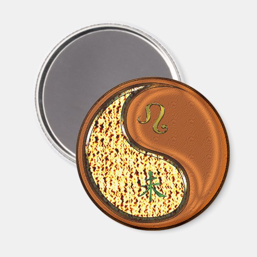 Leo & Wood Goat マグネット (正面/裏面)