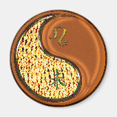 Leo & Wood Goat マグネット (正面)