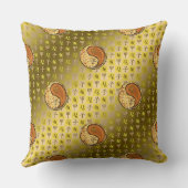 Leo & Wood Rat クッション (裏面)