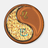 Leo & Wood Snake マグネット (正面)