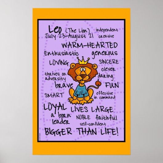 leo wordcloudポスター ポスター (正面)