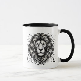 Leo Zodiac Lion Astrology Gift マグカップ