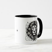 Leo Zodiac Lion Astrology Gift マグカップ (正面右)