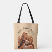 Leo Zodiac Shoulder Bag Personalized Gift トートバッグ (裏面)