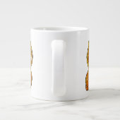 Leo Zodiac Sign ジャンボコーヒーマグカップ (裏面)