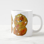 Leo Zodiac Sign ジャンボコーヒーマグカップ (右)