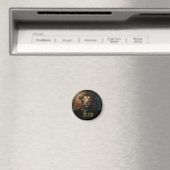 Leo Zodiac Sign マグネット (インサイチュ (食洗機))