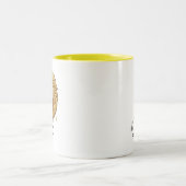 Leo Zodiac Sign Astrology Birthday Coffee Mug ツートーンマグカップ (中央)