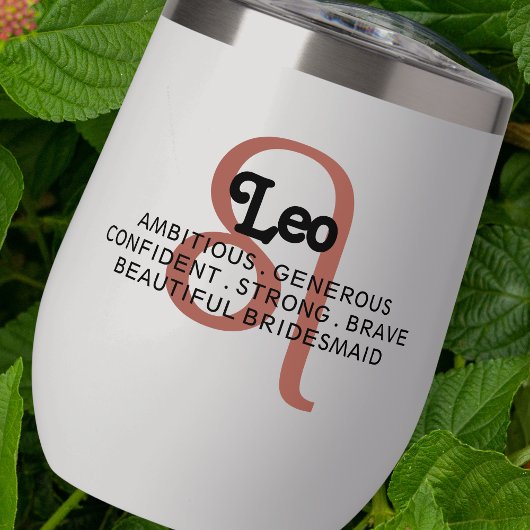 Leo Zodiac Sign Custom Traits