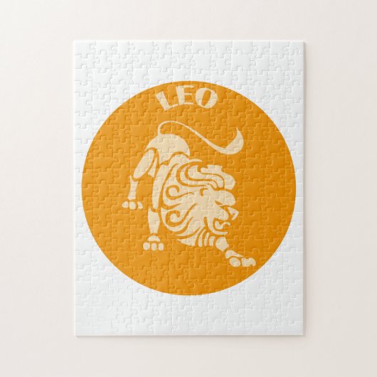 Leo, Zodiac Sign, Horoscope, Astrology ジグソーパズル (縦)