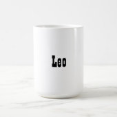 Leo Zodiac Sign Morphing Mug モーフィングマグカップ (中央)