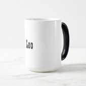 Leo Zodiac Sign Morphing Mug モーフィングマグカップ (正面右)