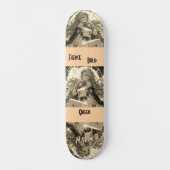 Leo Zodiac Skateboard Custom Astrology Gift スケートボード (正面)