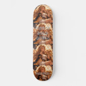Leo Zodiac Skateboard Personalized Astrology Gift スケートボード (正面)