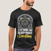 Leo Zodiac Things That Leos Keep Private 1 Everyth Tシャツ (正面)