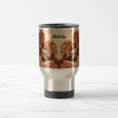 Leo Zodiac Travel Mug Personalized Gift トラベルマグ (中央)