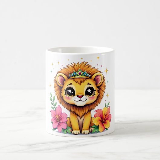 Leoa [Theme] Camiseta Feminina Design Brasil Prese コーヒーマグカップ (中央)
