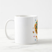 Leoa [Theme] Camiseta Feminina Design Brasil Prese コーヒーマグカップ (左)