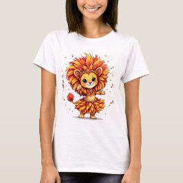 Leoa [Theme] Camiseta Feminina Design Brasil Prese Tシャツ