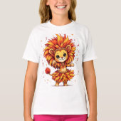 Leoa [Theme] Camiseta Feminina Design Brasil Prese Tシャツ (正面)