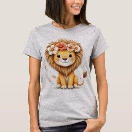 Leoa [Theme] Camiseta Feminina Design Brasil Prese Tシャツ