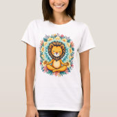 Leoa [Theme] Camiseta Feminina Design Brasil Prese Tシャツ (正面)