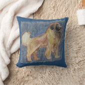 Leoburger Throw Pillow クッション (ブランケット)