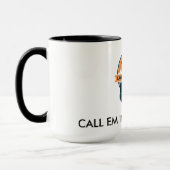 LEOL 15のozのコーヒー・マグ マグカップ (左)