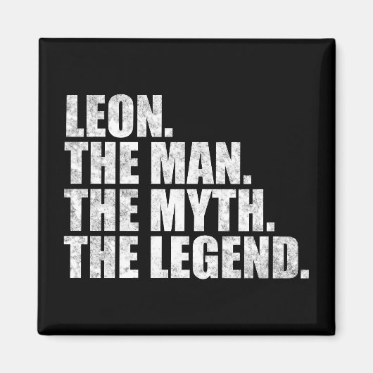 Leon 名前, Leon 伝説の男 マグネット (正面)