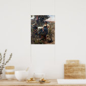 Léon Augustin Lhermitte The Grape Harvest ポスター (キッチン)