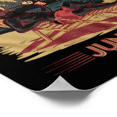 Leon Day June 25 Santa Beach 6 Months To Christmas ポスター (角)