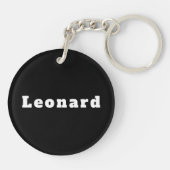 Leonard キーホルダー (裏面)
