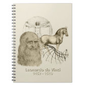 Leonardo da Vinci ノートブック (正面)