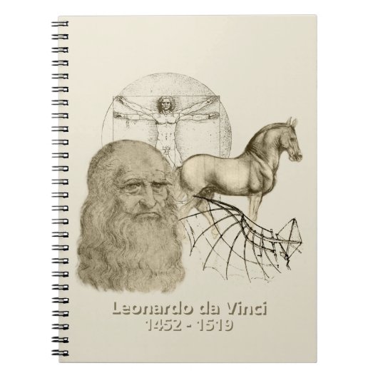 Leonardo da Vinci ノートブック (正面)