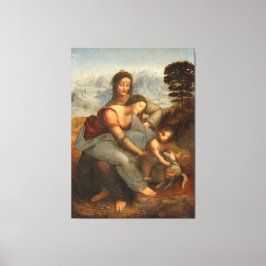 Leonardo da Vinci – Anna Selbdritt – Anna Metterza キャンバスプリント