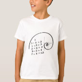 Leonardo da Vinci. Golden Ratio. De gulden snede. Tシャツ (正面)