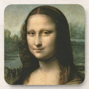 Leonardo da Vinci   Mona Lisa, c.1503-6 コースター
